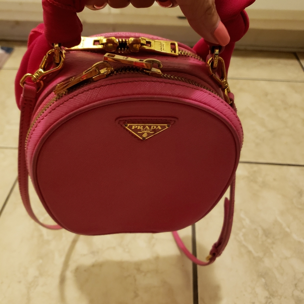 Mini inspired leather pouch bag - handle wrap included with Free Twilly - Picture 2 of 8